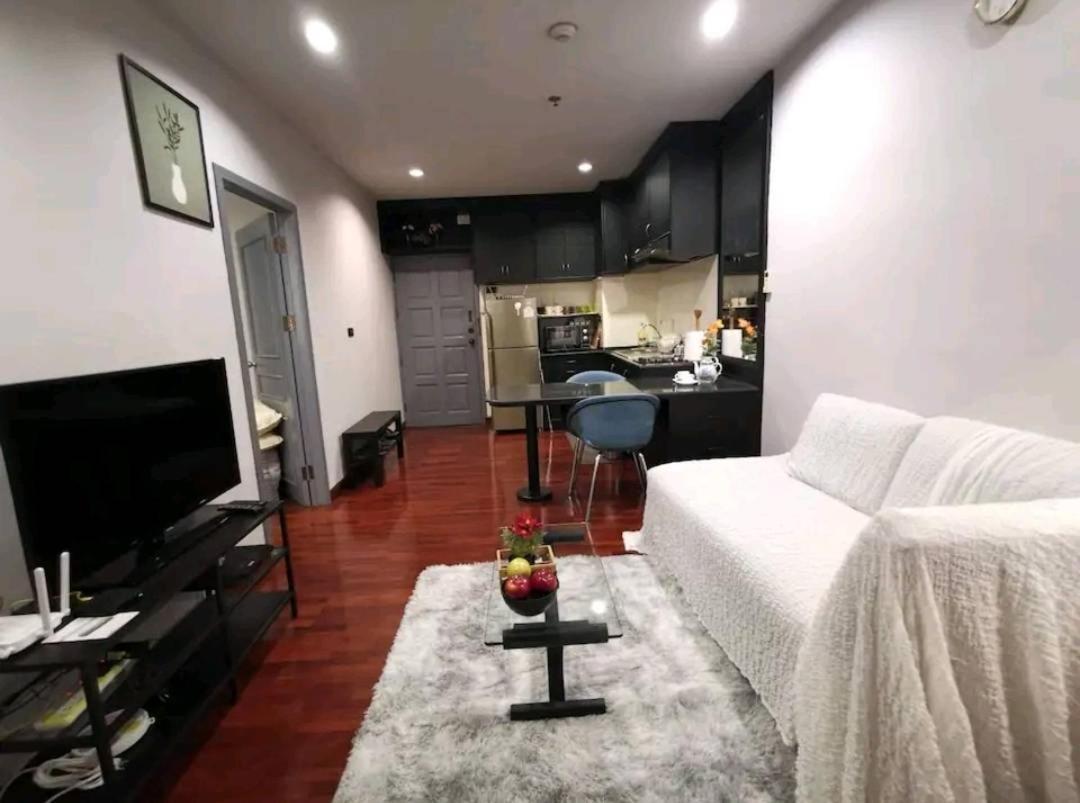 Cozy 1Br Walk To Bts And Airport Rail Link Close To Malls G7 Bangkok Room photo