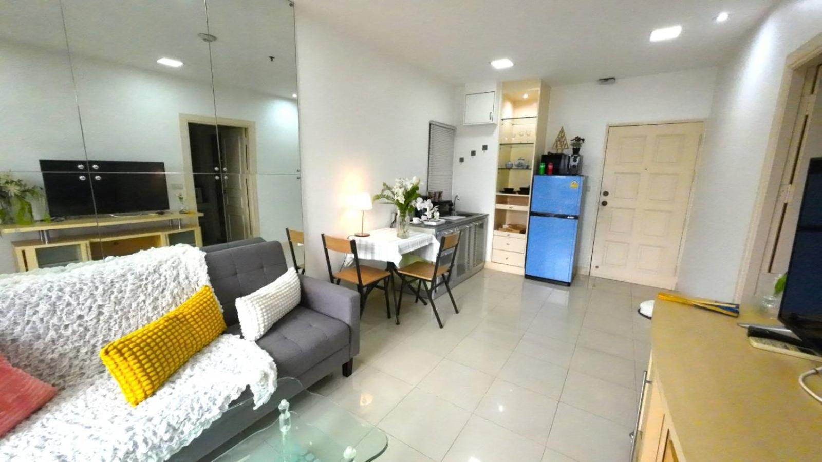 Cozy 1Br Walk To Bts And Airport Rail Link Close To Malls G7 Bangkok Exterior photo