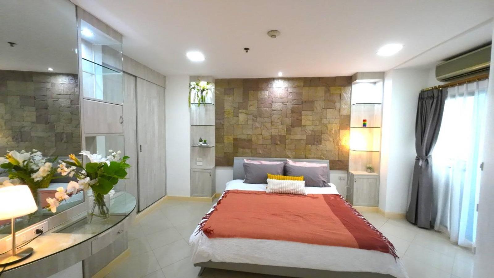 Cozy 1Br Walk To Bts And Airport Rail Link Close To Malls G7 Bangkok Exterior photo